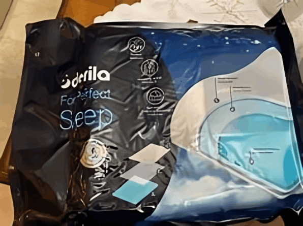 Derila Pillow user  Sarah Thompson, Austin, TX.